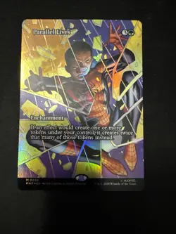 2025 Magic The Gathering Spider Man Parallel Lives Borderless #0036 Foil - Image 3