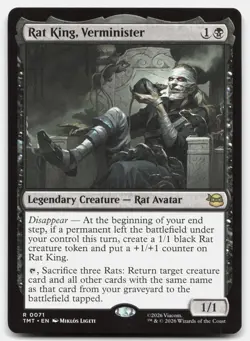 Rat King, Verminister 71 TMT Magic: The Gathering R NM - Image 1