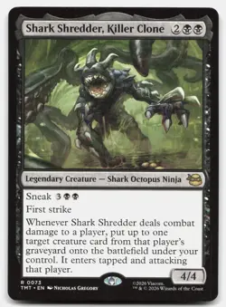 Shark Shredder, Killer Clone 73 TMT Magic: The Gathering R NM - Image 1