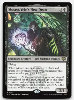 Moseo, Vein's New Dean 91 SOS Magic: The Gathering R NM - Image 1