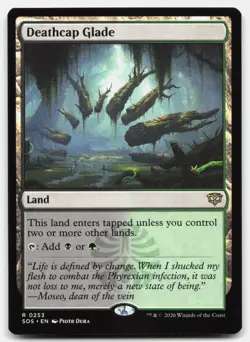Deathcap Glade 253 SOS Magic: The Gathering R NM - Image 1