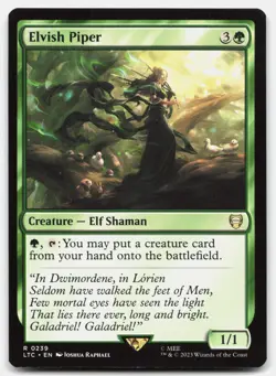 Elvish Piper 239 LTC Magic: The Gathering R NM - Image 1