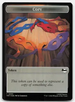 Dinosaur Soldier / Copy Double-Sided Token 2 / 1 TMT Magic: The Gathering T Foil - Image 2