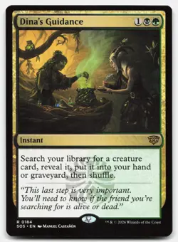 Dina's Guidance 184 SOS Magic: The Gathering R NM - Image 1