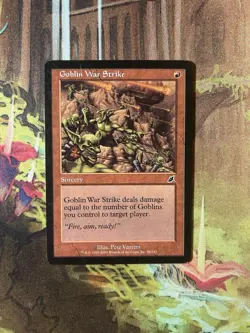 Goblin War Strike - Scourge - LP MTG - Image 1