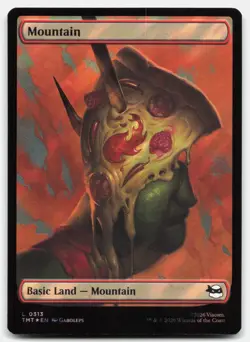 Mountain (313) (Surge Foil) TMT Magic: The Gathering L Foil NM - Image 1