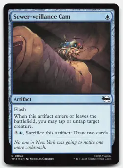 Sewer-veillance Cam 53 TMT Magic: The Gathering C Foil NM - Image 1