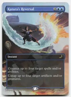 Katara's Reversal (Borderless) 63 TLE Magic: The Gathering R Foil NM - Image 1