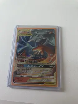 Pokemon TCG Holo Ultra Rare Full Art Tag Team Reshiram And Charizard - Image 4