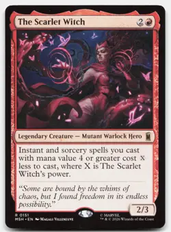 The Scarlet Witch 151 MSH Magic: The Gathering R NM - Image 1