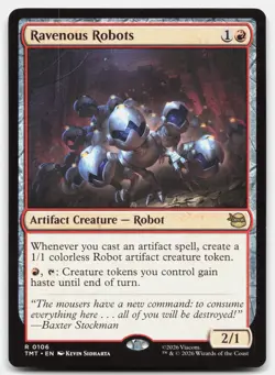 Ravenous Robots 106 TMT Magic: The Gathering R NM - Image 1