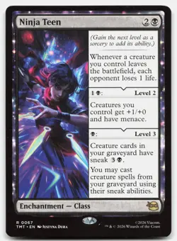 Ninja Teen 67 TMT Magic: The Gathering R NM - Image 1