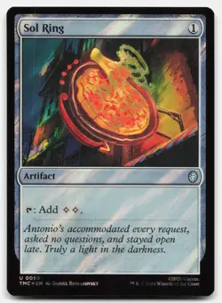 Sol Ring (Surge Foil) 59 TMC Magic: The Gathering U Foil NM - Image 1