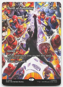 Thrill of Possibility (Borderless) 28 MAR Magic: The Gathering M NM - Image 1