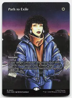 Path to Exile (Borderless) 1 PZA Magic: The Gathering M Foil NM - Image 1