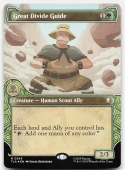 Great Divide Guide (Showcase) 345 TLA Magic: The Gathering R Foil NM - Image 1