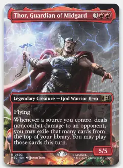 Thor, Guardian of Midgard (Borderless) 503 MSC Magic: The Gathering R NM - Image 1