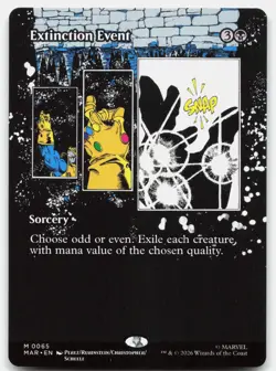 Extinction Event (Borderless) 65 MAR Magic: The Gathering M NM - Image 1