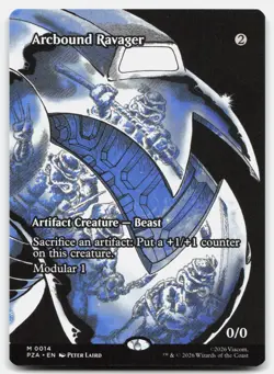 Arcbound Ravager (Borderless) 14 PZA Magic: The Gathering M NM - Image 1