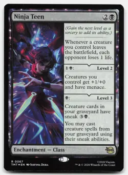 Ninja Teen 67 TMT Magic: The Gathering R Foil NM - Image 1