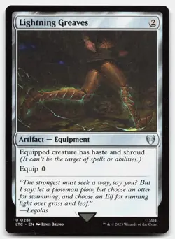 Lightning Greaves 281 LTC Magic: The Gathering U NM - Image 1