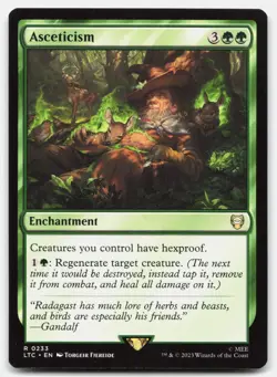 Asceticism 233 LTC Magic: The Gathering R NM - Image 1