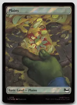 Plains (0310) (Surge Foil) TMT Magic: The Gathering L Foil NM - Image 1