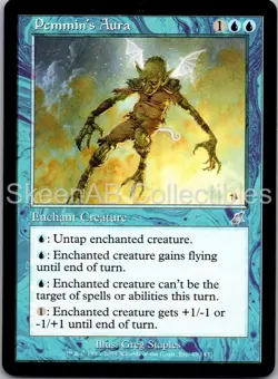 MTG SkeenAB Pemmin's Aura Scourge NM - Image 1