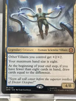 Doctor Octopus, Master Planner - 0128 - Marvel's Spider-Man MTG - NM/M - English - Image 3