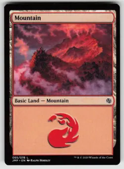 Mountain (065) 65 Land Jumpstart Magic: The Gathering Near Mint - Image 1