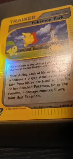 pokemon park trainer 131/147 revers holo - Image 3