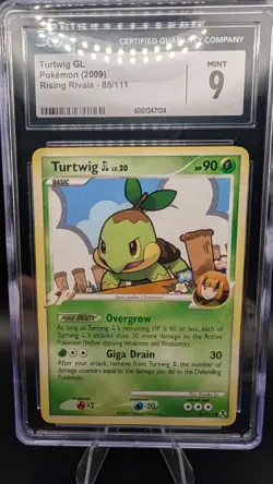 Turtwig GL 85/111 Common Rising Rivals Pokemon MP - Image 1