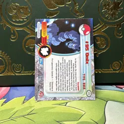 Pokemon Card - Onix #95 - Pokemon Topps Series 2 - Silver Foil - Blue Logo LP - Image 2