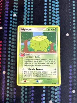 Skiploom 49/109 Uncommon Team Rocket Returns Pokemon Lightly Played - Image 1
