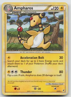 Ampharos 23/95 Call of Legends Pokemon MP C883 - Image 1