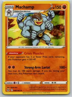 Machamp 088/196 Holo Rare Lost Origin Pokemon Near Mint - Image 1