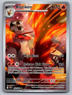 Blaziken 192 Illustration Rare Destined Rivals Near Mint - Image 1