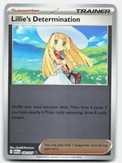 Lillie's Determination 192/217 ASC Pokemon TCG Uncommon Reverse Holo NM - Image 1