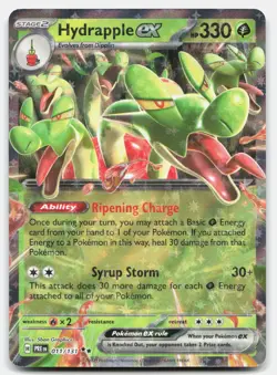 Hydrapple ex 011/131 SV: Prismatic Evolutions Pokemon TCG Double Rare Holo NM - Image 1