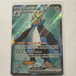 Empoleon ex 114/094 - Full Art Ultra Rare - Pokemon TCG: Phantasmal Flames - NM - Image 1