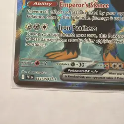 Empoleon ex 114/094 - Full Art Ultra Rare - Pokemon TCG: Phantasmal Flames - NM - Image 3