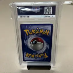 1999 POKEMON GAME 1ST ED #8 MACHAMP-HOLO PSA 1 - Image 2