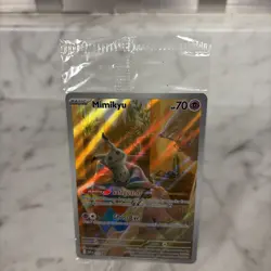 Mimikyu Pokemon Scalet & Violet Promo #075 Sealed - Image 1