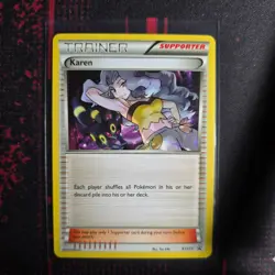 Karen - XY177 - Black Star Promo - Non Holo - Pokemon TCG - NM - Image 1