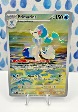 Pokemon Pitch Black Primarina Illustration Rare 88/84 NM - Image 1