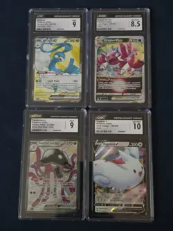Lot Of 12 English CGC Pokemon Slabs - Image 4