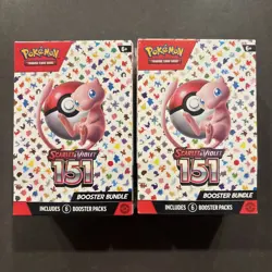 Pokemon 151 Booster Bundle Lot of 2 New Sealed - Image 1