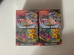 2 Pokemon Chaos Rising Booster Bundle Factory Sealed - Image 1