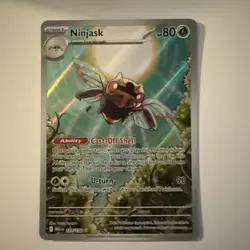 Ninjask 137/132 Illustration Rare Mega Evolution English Pokemon TCG - Image 1
