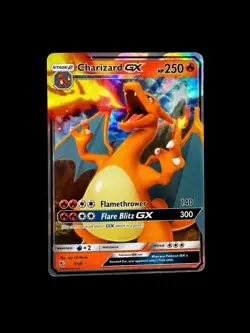Pokemon Charizard GX 9/68 Hidden Fates Ultra Rare English MP - Image 1